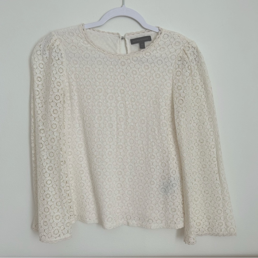 Banana Republic Peasant Top